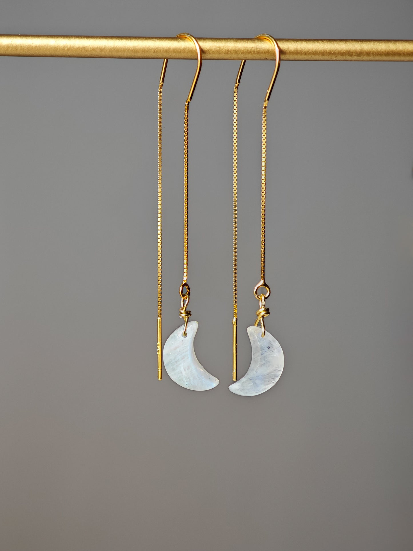 Moonlight Muse minđuše sa pozlatom